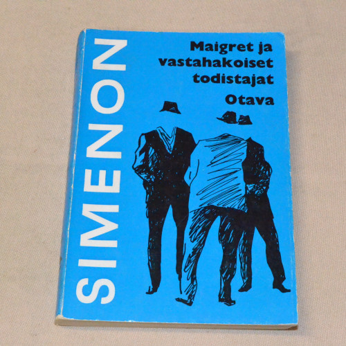 Georges Simenon Maigret ja vastahakoiset todistajat